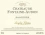 Langlois Sancerre Chateau de Fontaine Audon 2012 Front Label