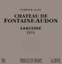 Langlois Sancerre Chateau de Fontaine Audon 2013 Front Label