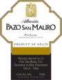 Pazo San Mauro Albarino 2011 Front Label