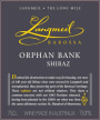 Langmeil Orphan Bank Shiraz 2008 Front Label