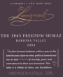 Langmeil The Freedom 1843 Shiraz 2004 Front Label