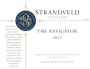 Strandveld The Navigator Red 2012 Front Label