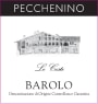 Pecchenino Barolo Le Coste 2009 Front Label