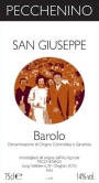 Pecchenino Barolo San Giuseppe 2009 Front Label