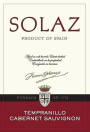 Osborne Solaz 2012 Front Label
