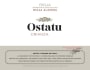 Ostatu Rioja Crianza 2012 Front Label