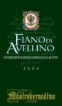 Mastroberardino Fiano di Avellino 2006 Front Label