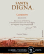 Miguel Torres Santa Digna Reserve Carmenere 2010 Front Label