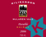 Kilikanoon Parable Shiraz 2006 Front Label