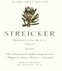 Streicker Wines Bridgeland Block Syrah 2009 Front Label
