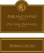 Peirano Estate Old Vines Zinfandel 2012 Front Label