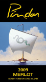Pindar Merlot 2009 Front Label