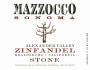 Mazzocco Stone Ranch Zinfandel 2013 Front Label