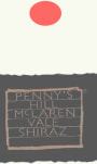 Penny's Hill Shiraz 2000 Front Label