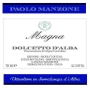Paolo Manzone Dolcetto d'Alba Magna 2014 Front Label