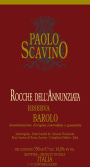 Paolo Scavino Barolo Rocche dell'Annunziata Riserva 2007 Front Label