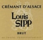 Louis Sipp Cremant Brut 2005 Front Label