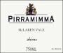 Pirramimma Shiraz 2011 Front Label