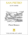 Südtiroler Weinbauernverband Alto Adige San Pietro Pinot Bianco 2014 Front Label