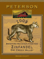 Peterson Bradford Mountain Zinfandel 2009 Front Label