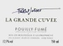 Pascal Jolivet Pouilly Fume La Grande Cuvee 1998 Front Label