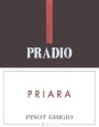 Pradio Priara Pinot Grigio 2012 Front Label