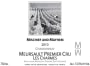Mischief and Mayhem Meursault Les Charmes Premier Cru 2010 Front Label