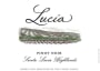 Lucia Vineyards Santa Lucia Highlands Pinot Noir 2012 Front Label