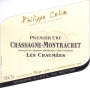 Philippe Colin Chassagne-Montrachet Les Chaumees Premier Cru 2009 Front Label