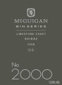 McGuigan Brothers Bin 2000 Shiraz 2008 Front Label