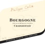 Philippe Colin Bourgogne Chardonnay 2006 Front Label