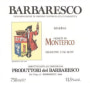 Produttori del Barbaresco Barbaresco Montefico Riserva 2007 Front Label
