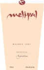 Melipal Malbec 2003 Front Label