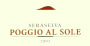 Poggio Al Sole Seraselva 2003 Front Label