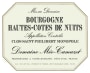 Domaine Meo-Camuzet Bourgogne Hautes-Cotes De Nuits Clos Saint-Philbert Blanc 2008 Front Label
