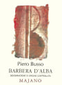 Piero Busso Barbera d'Alba Majano 2005 Front Label