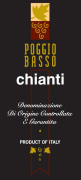 Poggio Basso Chianti 2014 Front Label