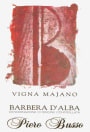 Piero Busso Barbera d'Alba Majano 2003 Front Label