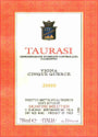 Salvatore Molettieri Taurasi Vigna Cinque Querce 2000 Front Label