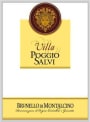 Villa Poggio Salvi Brunello di Montalcino 2011 Front Label