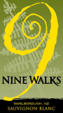 Nine Walks Sauvignon Blanc 2010 Front Label