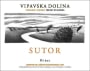 Sutor Burja 2009 Front Label