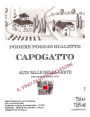 Poggio Scalette Capogatto 2008 Front Label
