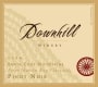Downhill Winery Peter Martin Ray Vineyard Pinot Noir 2008 Front Label