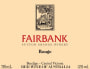 Sutton Grange Winery Fairbank Rouge 2013 Front Label