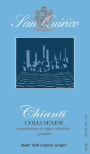 San Quirico Colli Senesi Chianti 2010 Front Label