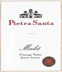 Pietra Santa Merlot 2010 Front Label