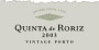 Quinta de Roriz Vintage Port 2003 Front Label