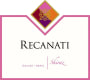 Recanati Upper Galilee Shiraz (OU Kosher) 2012 Front Label