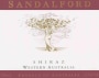 Sandalford Shiraz 2015 Front Label